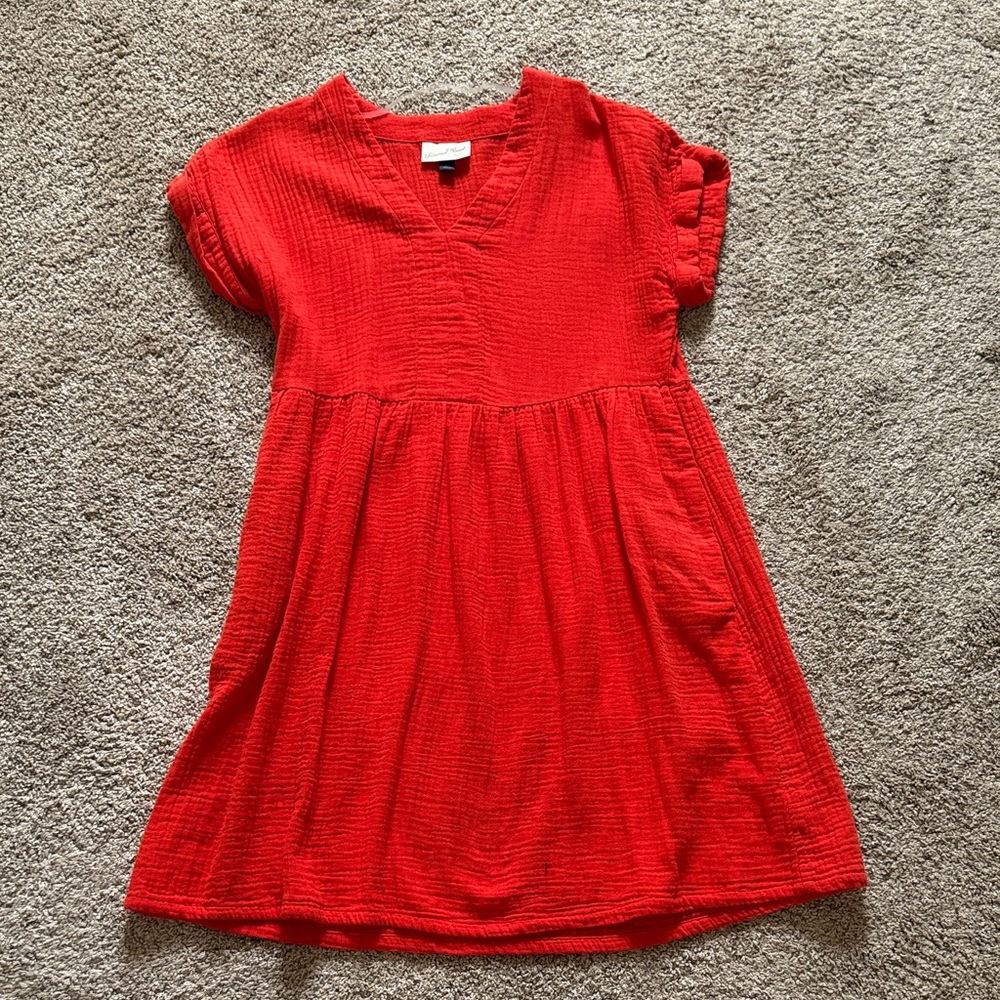 Universal Thread Vibrant Red Women’s Casual Dress